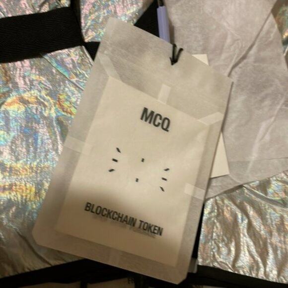 McQ Alexander McQueen Metallic harness top silver L - Picture 9 of 10